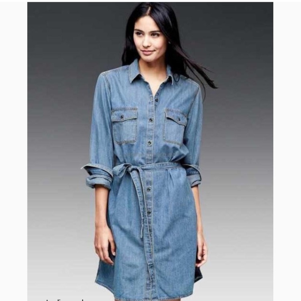 Gap jean dress